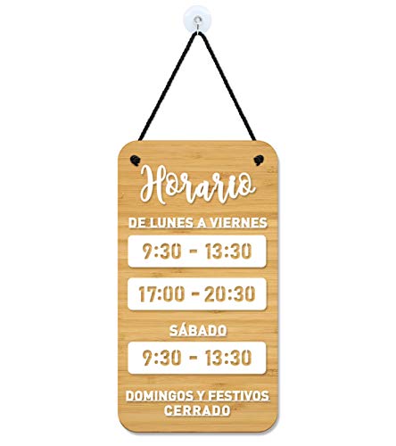 3DP Signs - Design para Personalizar - Cartel Horario de Apertura - Shabby Chic OH07 - Placa Horario para Tiendas, Cartel horario Comercio, Placa horario Comercial, Cartel horario Negocio (Español) 3DP Signs - Design para Personalizar - Cartel Horario de Apertura - Shabby Chic OH07 - Placa Horario para Tiendas, Cartel horario Comercio, Placa horario Comercial, Cartel horario Negocio (Español)