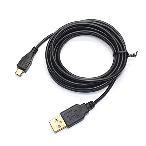 3M Micro USB Extra Long Gold Plated USB Play and Charge Cable for Playstation 4 Controller PS4 Controllers Charging Cable