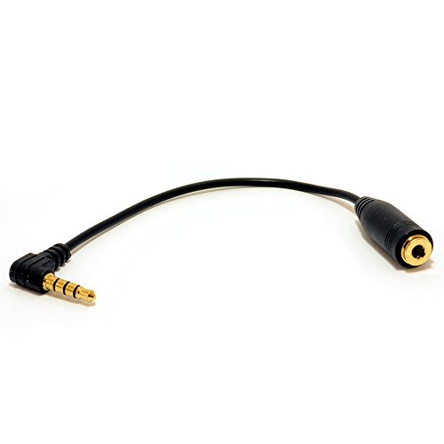 4 Pértiga 3,5 Adaptador Cable Convert Headsets De OMTP a CTIA/AHJ