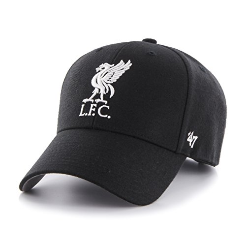 '47 Liverpool FC Gorra, Negro (Black), (Talla del Fabricante: Talla única) Unisex Adulto