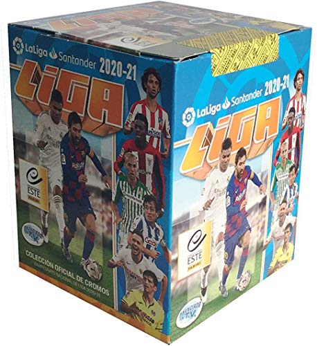 ¡¡¡ 4ª edición !!! Caja con 50 sobres LIGA ESTE 2020 2021 los cromos de LALIGA