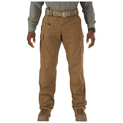 5.11 Stryke - Pantalones tácticos (Material Flex-TAC), Exterior, Hombre, Color Battle Brown, tamaño 38W-32L