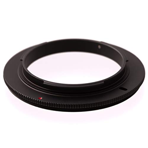 52mm Anillo de inversión de Macro, Adaptador para Macro fotografia. Compatible con Canon EOS 2000D 4000D 200D 800D 80D 6D Mark II 6D 7D Mark II 5D Mark IV EOS-1D X Mark II 5DS R 5DS 52mm Anillo de inversión de Macro, Adaptador para Macro fotografia. Compatible con Canon EOS 2000D 4000D 200D 800D 80D 6D Mark II 6D 7D Mark II 5D Mark IV EOS-1D X Mark II 5DS R 5DS