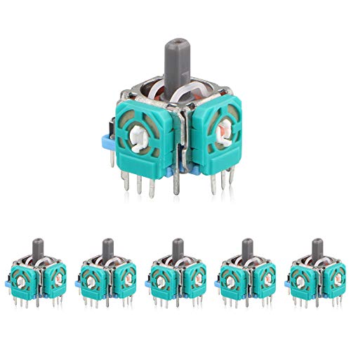 6PCS Joystick de Palanca analógica de Repuesto 3D para PS4 Dualshock 4 Controlador Xbox One Controlador inalámbrico Xbox Elite 6PCS Joystick de Palanca analógica de Repuesto 3D para PS4 Dualshock 4 Controlador Xbox One Controlador inalámbrico Xbox Elite