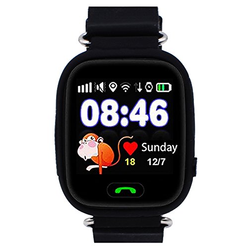 9Tong Reloj Inteligente para Niños con GPS, Reloj Inteligente para Niños con Rastreador GPS y Soporte SIM gsm con Pantalla Táctil, Llamadas de Emergencia