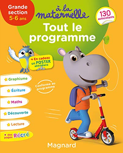 A la maternelle, tout le programme gs