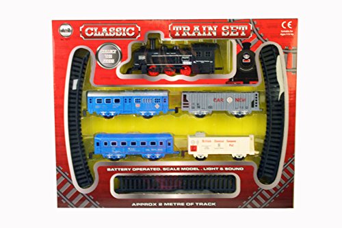 A to Z 01577 Classic funciona con pilas tren Set con luz y sonido , color/modelo surtido A to Z 01577 Classic funciona con pilas tren Set con luz y sonido , color/modelo surtido