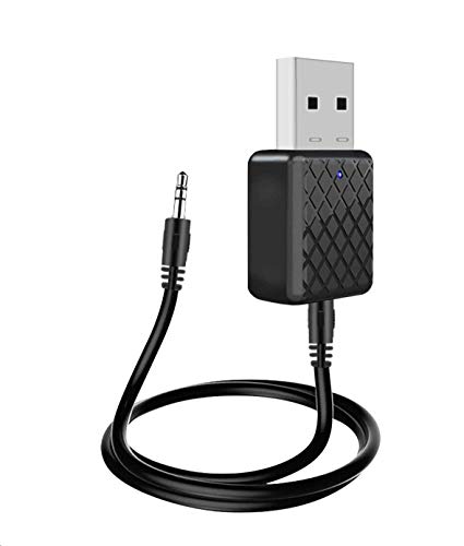 Abafia Adaptador de Bluetooth 5.0 Transmisor Receptor, 2 en 1 Transmisor y Receptor Bluetooth 5.0, Receptor Transmisor Bluetooth Inalámbrico para TV, PC, Auriculares, Altavoces(3.5mm&AUX) Abafia Adaptador de Bluetooth 5.0 Transmisor Receptor, 2 en 1 Transmisor y Receptor Bluetooth 5.0, Receptor Transmisor Bluetooth Inalámbrico para TV, PC, Auriculares, Altavoces(3.5mm&AUX)
