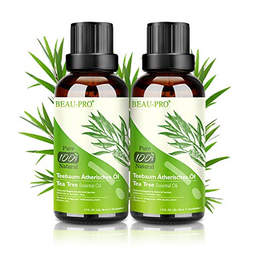 Aceite de Árbol de Té 100% Natural, 2*30 ML Aceites Esenciales - Aceite de Acné, Suero de Acné, Tratamiento Antiacné Contra la Piel y Cara con Imperfecciones, Antipinillas, Acné Aceite de Árbol de Té 100% Natural, 2*30 ML Aceites Esenciales - Aceite de Acné, Suero de Acné, Tratamiento Antiacné Contra la Piel y Cara con Imperfecciones, Antipinillas, Acné