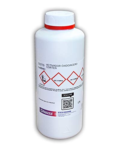Activador de Óxido para Superficies Metálicas - Efecto Acero Corten- 1 Litro Activador de Óxido para Superficies Metálicas - Efecto Acero Corten- 1 Litro