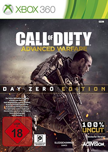 Activision Call of Duty: Advanced Warfare, Xbox 360 - Juego (Xbox 360, Xbox 360, FPS (Disparos en primera persona), Sledgehammer Games, M (Maduro), DEU, Básico)