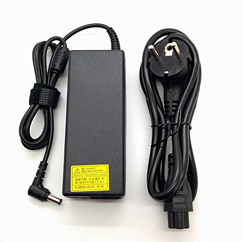 Adaptador Cargador Nuevo Compatible para portátiles Toshiba Satellite Pro C, L, M, S, T, U Series del listado 19V 4,74a o Inferior con Punta de