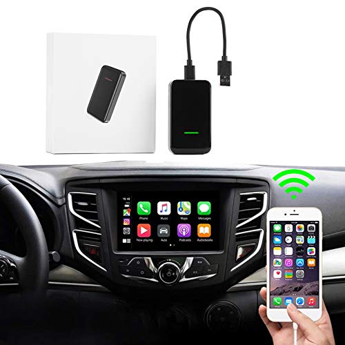 Adaptador inalámbrico CarPlay 2.0 para Coches con Cable de fábrica, con Cable a Adaptador inalámbrico CarPlay para Audi/Porsche/Volvo/Volkswagen, iOS 13-14, Plug & Play, diseño Tipo C (Negro) Adaptador inalámbrico CarPlay 2.0 para Coches con Cable de fábrica, con Cable a Adaptador inalámbrico CarPlay para Audi/Porsche/Volvo/Volkswagen, iOS 13-14, Plug & Play, diseño Tipo C (Negro)