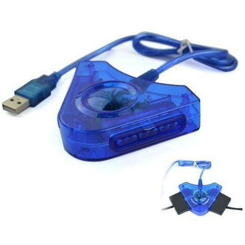 Adaptador USB para conectar Mando PS1 PS2 PSX PSONE a PC PS3 Adaptador USB para conectar Mando PS1 PS2 PSX PSONE a PC PS3