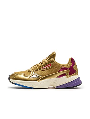 Adidas Falcon W, Zapatillas de Deporte para Mujer, Dorado (Dormet/Dormet/Casbla 000), 36 EU Adidas Falcon W, Zapatillas de Deporte para Mujer, Dorado (Dormet/Dormet/Casbla 000), 36 EU
