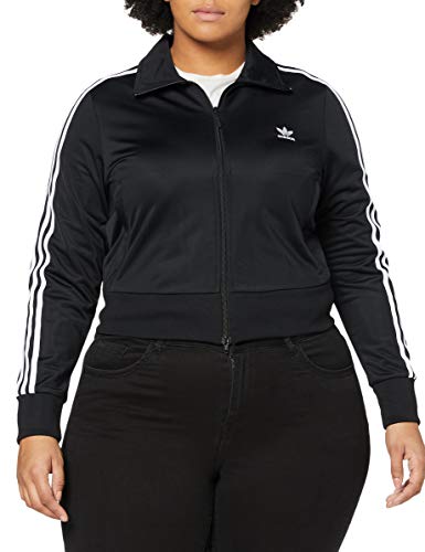 adidas Firebird TT Chaqueta con Cremallera, Mujer, Negro (Black/White), (Tamaño del Fabricante: 42) adidas Firebird TT Chaqueta con Cremallera, Mujer, Negro (Black/White), (Tamaño del Fabricante: 42)