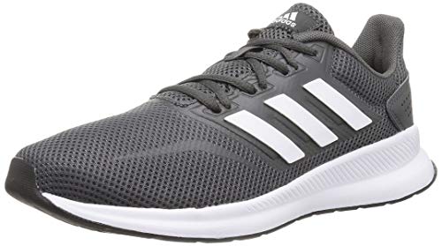 adidas Runfalcon, Zapatillas de Running para Hombre, Gris (Grey Six/ Footwear White/ Core Black), 41 1/3 EU adidas Runfalcon, Zapatillas de Running para Hombre, Gris (Grey Six/ Footwear White/ Core Black), 41 1/3 EU