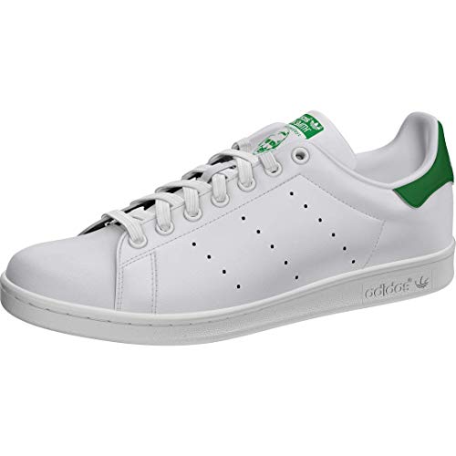 Adidas Stan Smith M20324, Zapatillas de Deporte Unisex Adulto, Blanco (Running White Footwear/Running White/Fairway), 43 1/3 EU