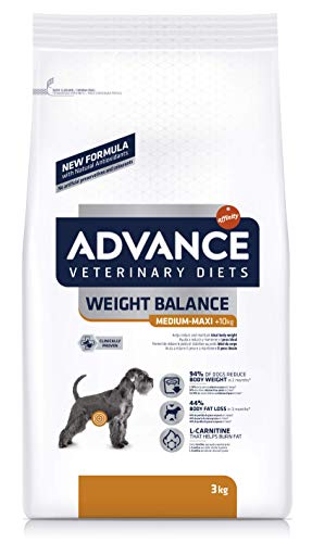 ADVANCE Veterinary Diets Weight Balance - Pienso para Perros con Problemas de Sobrepeso- 12 kg