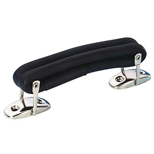 ah Hardware 3415 - Asa para estuche (piel), color negro ah Hardware 3415 - Asa para estuche (piel), color negro