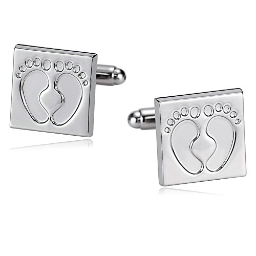 Aimsie 1 Par de Los Hombres Gemelos Macho Cabrío Plata 1.5×1.5 cm para Ocasiones de Negocios de Boda Aimsie 1 Par de Los Hombres Gemelos Macho Cabrío Plata 1.5×1.5 cm para Ocasiones de Negocios de Boda