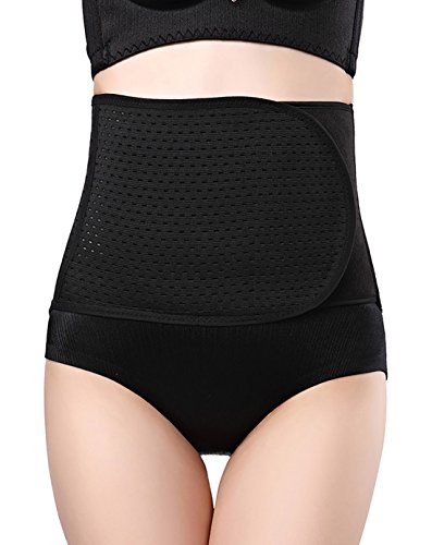 Aivtalk - Faja Modeladora de Recuperación de Posparto Shapewear Faja Abdominal para Adelgazar Women´s Maternidad Reducir Fatiga con Velcro Ajustable Transpirable - Negro Aivtalk - Faja Modeladora de Recuperación de Posparto Shapewear Faja Abdominal para Adelgazar Women´s Maternidad Reducir Fatiga con Velcro Ajustable Transpirable - Negro