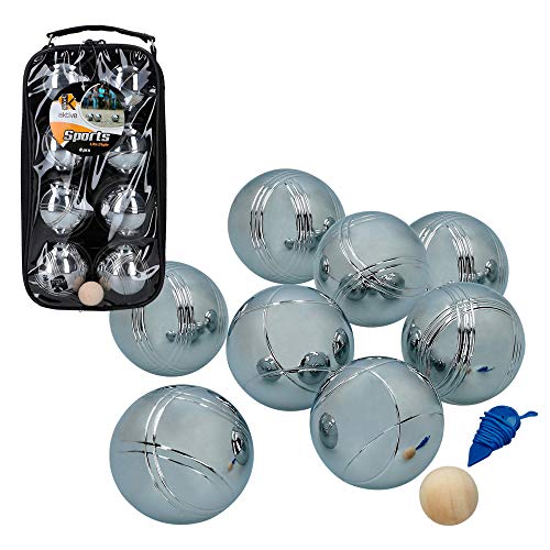 Aktive 54037 - Juego de petanca profesional 8 bolas Sports