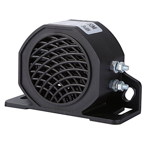 Alarma de Retroceso, 12-80V 105 dB Advertencia de Aviso Sonoro de Marcha Atrás del Camión del Automóvil Universal para Camión Furgoneta Vagón de Carga Camión Vehículos Pesados Alarma de Retroceso, 12-80V 105 dB Advertencia de Aviso Sonoro de Marcha Atrás del Camión del Automóvil Universal para Camión Furgoneta Vagón de Carga Camión Vehículos Pesados