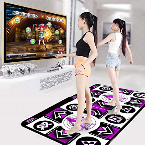 Alfombra de Baile, Alfombrilla de Baile para niños y Adultos, Alfombra de Baile Doble, Almohadillas Baile de Inalámbricas Antideslizantes con 150 Juegos y Música AUX, Compatible con TV (Con bateria) Alfombra de Baile, Alfombrilla de Baile para niños y Adultos, Alfombra de Baile Doble, Almohadillas Baile de Inalámbricas Antideslizantes con 150 Juegos y Música AUX, Compatible con TV (Con bateria)