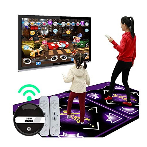Alfombra de Baile Doble para Adultos,Niños,Actualizado Alfombra de Juego Musical somatosensorial,Manta de Bailarina,Máquina de Baile Inalámbrica,Computadora de TV,Juego de Doble Uso (Batería Incluye) Alfombra de Baile Doble para Adultos,Niños,Actualizado Alfombra de Juego Musical somatosensorial,Manta de Bailarina,Máquina de Baile Inalámbrica,Computadora de TV,Juego de Doble Uso (Batería Incluye)