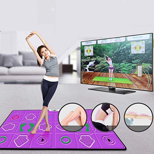 Alfombrilla piano para niños adultos, Manta baile para niños adultos, Manta baile doble, Pista baile práctica, Manta baile humano doble Almohadillas Computadora TV Manta bailarina adelgazante Alfomb Alfombrilla piano para niños adultos, Manta baile para niños adultos, Manta baile doble, Pista baile práctica, Manta baile humano doble Almohadillas Computadora TV Manta bailarina adelgazante Alfomb