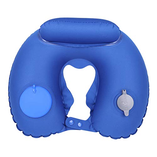 Almohada De Viaje Inflable, Almohada De Viaje De Cuello, Almohada De Cuello - Ergonómico, Patentado Y El Mejor Avión Ajustable, Automóvil, Autobús, Tren, Despiece, Acampada, Sillas De Ruedas (azul) Almohada De Viaje Inflable, Almohada De Viaje De Cuello, Almohada De Cuello - Ergonómico, Patentado Y El Mejor Avión Ajustable, Automóvil, Autobús, Tren, Despiece, Acampada, Sillas De Ruedas (azul)