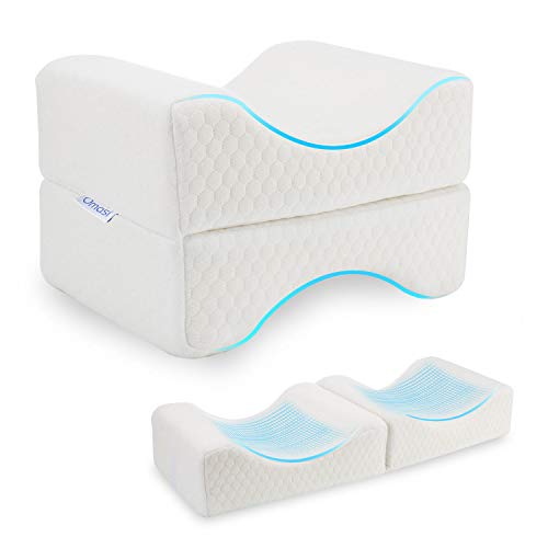 Almohada para piernas para Dormir, Nuevo Modelo 2020 Gel Incorporado, ortopédica, viscoelástica, ergonómica, Alivia Dolores de Espalda, Caderas y articulaciones, Espalda Recta con el cojín. Almohada para piernas para Dormir, Nuevo Modelo 2020 Gel Incorporado, ortopédica, viscoelástica, ergonómica, Alivia Dolores de Espalda, Caderas y articulaciones, Espalda Recta con el cojín.