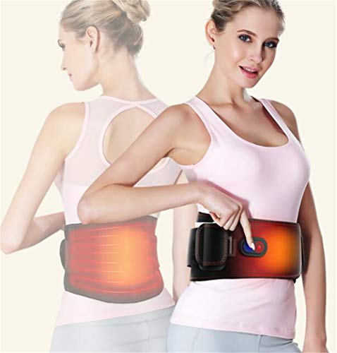Almohadilla Calefactora Eléctrica De Masaje De Cintura Envoltura De Terapia De Calor para La Espalda Baja con 2 Motores De Vibración, Alivio del Dolor, Se Adapta A Hombres, Mujeres Almohadilla Calefactora Eléctrica De Masaje De Cintura Envoltura De Terapia De Calor para La Espalda Baja con 2 Motores De Vibración, Alivio del Dolor, Se Adapta A Hombres, Mujeres