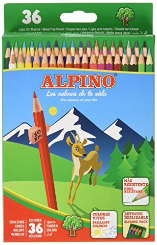 Alpino AL010600 - Lápices de colores, 36 unidades Alpino AL010600 - Lápices de colores, 36 unidades