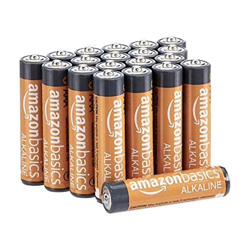 AmazonBasics - Pilas alcalinas AAA de 1,5 voltios, gama Performance, paquete de 20 (el aspecto puede variar) AmazonBasics - Pilas alcalinas AAA de 1,5 voltios, gama Performance, paquete de 20 (el aspecto puede variar)
