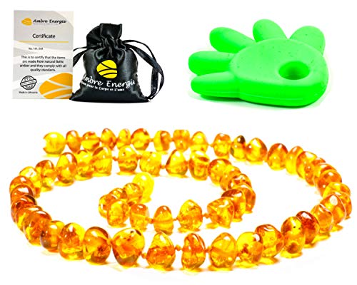 AmberJewellery Collar de Ambar 33cm. - De la Máxima Calidad Certificado Genuino Collar de Ámbar Báltico/Rápido Entrega / 100 Días de Garantía de Devolución de Dinero! (Honey) AmberJewellery Collar de Ambar 33cm. - De la Máxima Calidad Certificado Genuino Collar de Ámbar Báltico/Rápido Entrega / 100 Días de Garantía de Devolución de Dinero! (Honey)