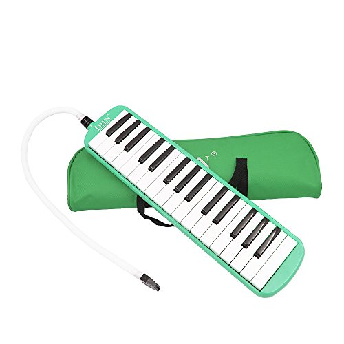 ammoon 32 Teclas de Piano Melodica Instrumento de Educación Musical el Regalo de los Niños de Principiante con Bolsa de Transporte