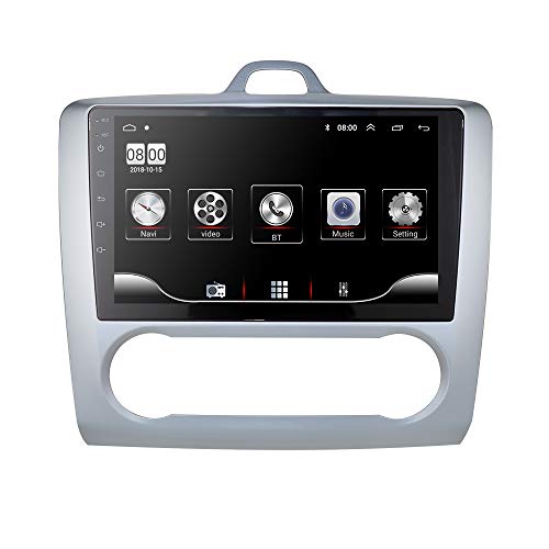 Android 9.0 Car Navigation admite Radio FM Bluetooth WiFi Mirror-Link Fit para Ford Focus Exi en 2004 2005 2006 2007 2008 2009 2010 2011 Android 9.0 Car Navigation admite Radio FM Bluetooth WiFi Mirror-Link Fit para Ford Focus Exi en 2004 2005 2006 2007 2008 2009 2010 2011
