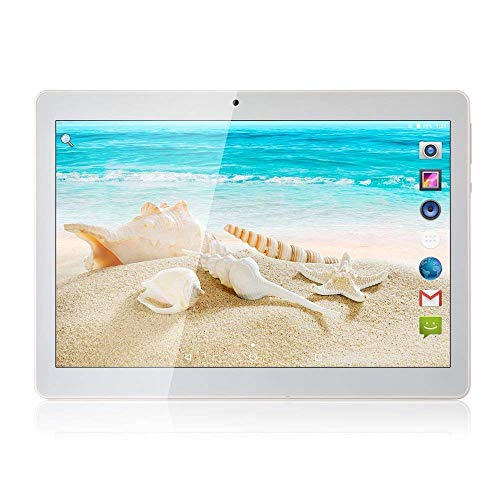 Android 9.0 Tableta de 10 Pulgadas con WiFi de Cuatro núcleos Navegación Bluetooth 4GB RAM 64GB de Memoria Dual SIM 3G también es un teléfono móvil (Metallic Silver) Android 9.0 Tableta de 10 Pulgadas con WiFi de Cuatro núcleos Navegación Bluetooth 4GB RAM 64GB de Memoria Dual SIM 3G también es un teléfono móvil (Metallic Silver)
