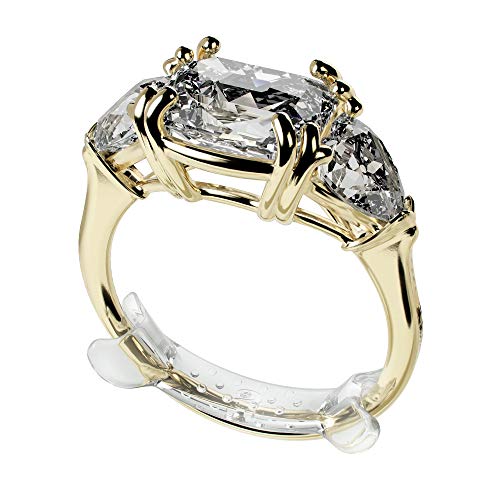Anillo invisible de relleno de Ringo, material con efecto memoria para un ajuste perfecto, 10 unidades Anillo invisible de relleno de Ringo, material con efecto memoria para un ajuste perfecto, 10 unidades