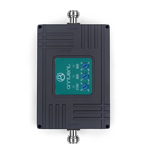 ANNTLENT Amplificador de señal Tri-Band 800/900/2100 MHz Repetidor Senal Movil Teléfono Celular Movil 2G/3G/4G Mejorar la Red y Llamar para en Su Casa/Oficina ANNTLENT Amplificador de señal Tri-Band 800/900/2100 MHz Repetidor Senal Movil Teléfono Celular Movil 2G/3G/4G Mejorar la Red y Llamar para en Su Casa/Oficina