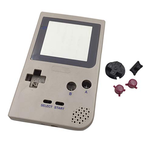 Ansemen Reemplazar Caja Cubrir para Nintendo GBP Consola - Reemplazo Case Cáscara con botón Partes para Nintendo Gameboy Pocket GBP Consola
