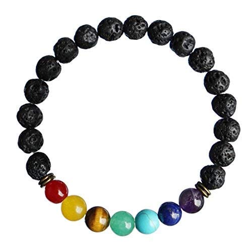 Antonio Banderas Pulsera Lava Chakra 7 Chakras – Yoga Esoterik Espiritualidad Astrología Meditación Energía Antonio Banderas Pulsera Lava Chakra 7 Chakras – Yoga Esoterik Espiritualidad Astrología Meditación Energía