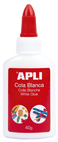 APLI 12848 - Cola, 40 g, color blanco APLI 12848 - Cola, 40 g, color blanco