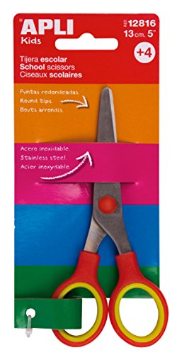 APLI Kids 12816 - Tijera escolar 13 cm APLI Kids 12816 - Tijera escolar 13 cm