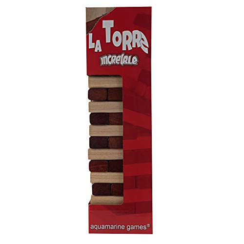 Aquamarine Games - La Torre increíble, Juego de Habilidad (Compudid CP017) Aquamarine Games - La Torre increíble, Juego de Habilidad (Compudid CP017)