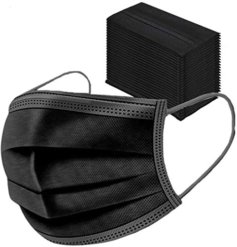 ARES 50PCS, tela no tejida de tres capas, salud/limpieza/exterior(negro) ARES 50PCS, tela no tejida de tres capas, salud/limpieza/exterior(negro)