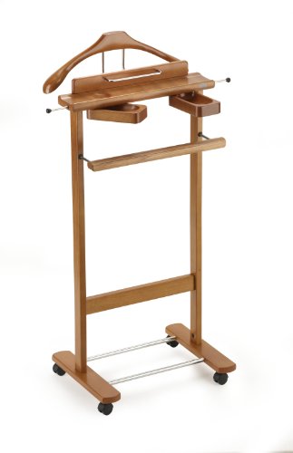 Aris Galant - Galán De Noche Muy Equipado En Madera De Haya - Fabricado En Italia - Color Cerezo Aris Galant - Galán De Noche Muy Equipado En Madera De Haya - Fabricado En Italia - Color Cerezo
