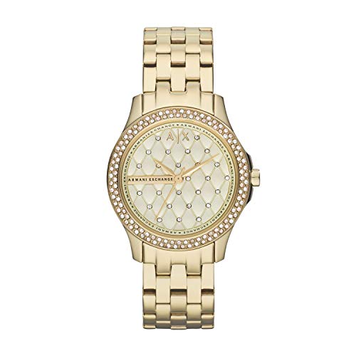 Armani Exchange Reloj Analogico para Mujer de Cuarzo con Correa en Acero Inoxidable AX5216 Armani Exchange Reloj Analogico para Mujer de Cuarzo con Correa en Acero Inoxidable AX5216
